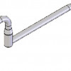 Y2047 Wall Mount Pot & Kettle Filling Faucet