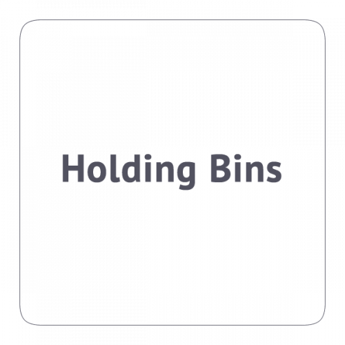 Holding Bins