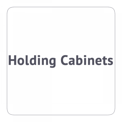 Holding Cabinets