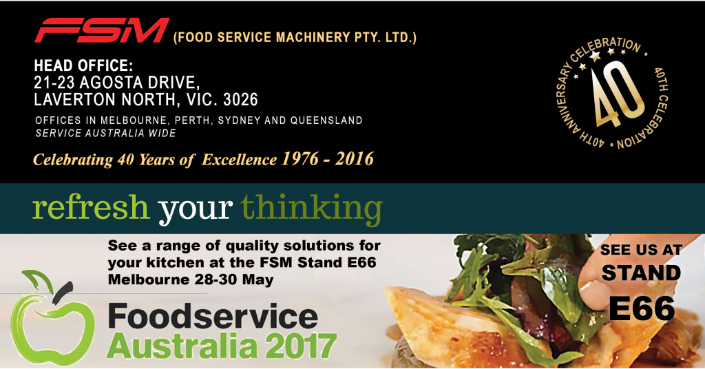 FOOD SERVICE MELB WEB SITE NEWS ARTICLE